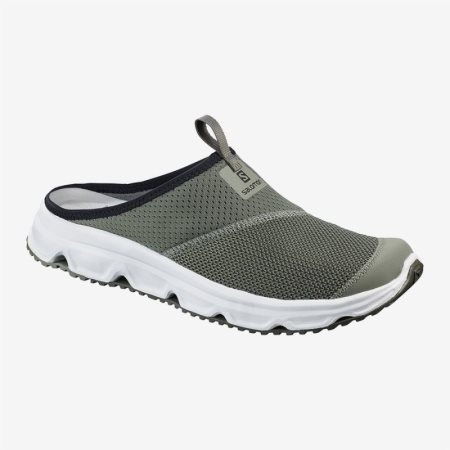 Pantofole Salomon RX SLIDE 4.0 Uomo Grigie IT 8-U54